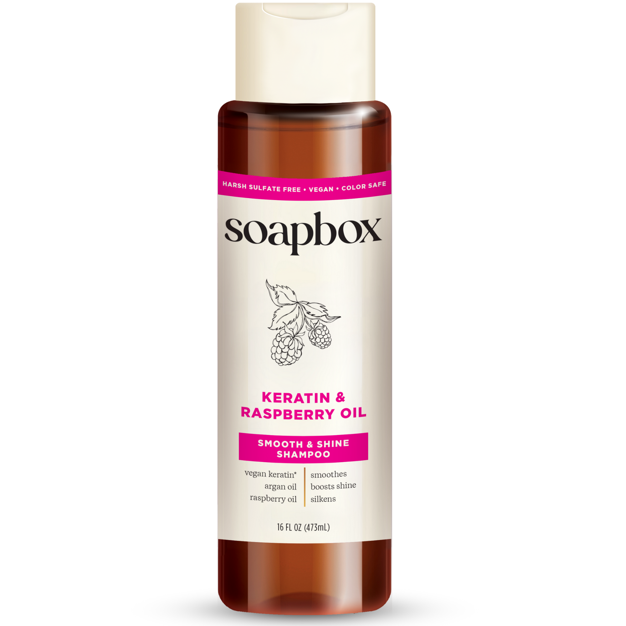 Soapbox Vegan Keratin Raspberry Seed Oil Smoothing Shampoo Grove soapbox-vegan-keratin-raspberry-seed-oil-smoothing-shampoo-grove