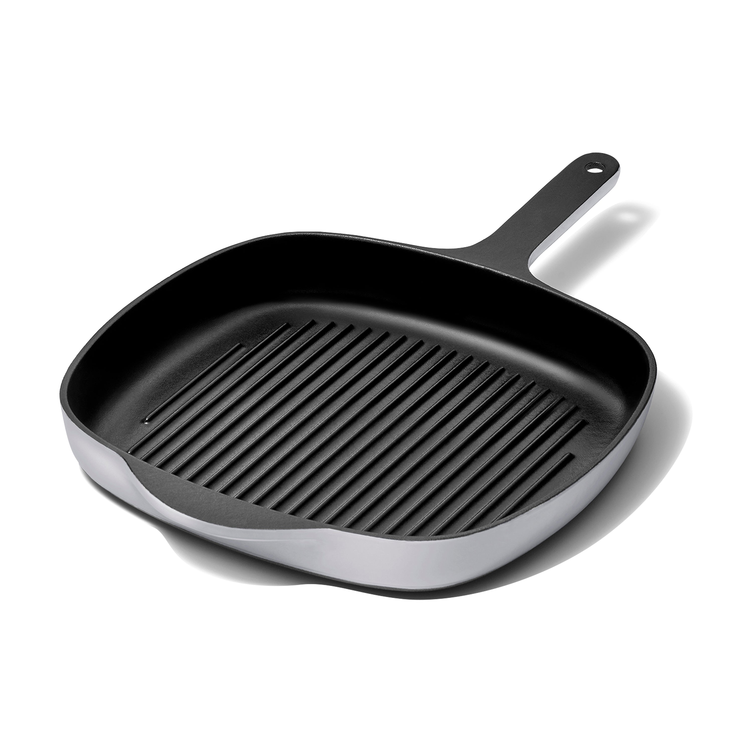 Caraway Cast Iron Grill Pan, 10.5" - Gray | Grove Collaborative