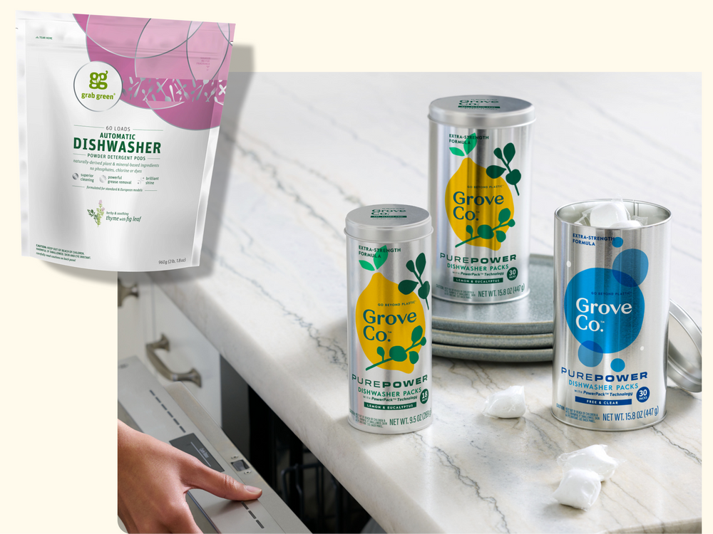 The Best Formats for Natural Dishwasher Detergent