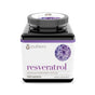 Youtheory Resveratrol Advanced Tablets come in a 160-tablet container, promoted as an advanced antioxidant formula for healthy aging, with packaging featuring a purple molecular design on a white background.