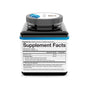 A white bottle with a grey lid, labeled "Youtheory Hyaluronic Acid Capsules," displays Supplement Facts with ingredients for joint function—hyaluronic acid, boswellia, turmeric root, cayenne—plus dosage and usage instructions.