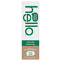 A box of hello Naturally Healthy Whitening Fluoride Toothpaste in mint flavor, with white packaging featuring green and brown accents, offers a refreshing anticavity experience with farm-grown mint and coconut oil.