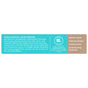 The rectangular label features turquoise and white text highlighting hello Antiplaque + Whitening Fluoride Free Toothpaste Twin Pack’s benefits: whitens teeth, removes plaque & tartar, and freshens breath with peppermint, tea tree oil, & coconut oil.