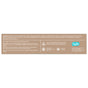 Brown label displays ingredients, usage instructions, and warnings for Antiplaque & Whitening Fluoride Free Toothpaste by hello; features recycling and cruelty-free icons, brand logo, company info, and a customer service number.
