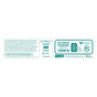 The label of Tom's of Maine Sensitive + Whitening Fluoride Free Toothpaste highlights that it's natural, vegan, halal, kosher, cruelty-free, B Corp certified, in a recyclable tube. It features a “Do Good Everyday with Tom’s” message plus ingredients and company info.