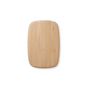 The Bambu Classic Bamboo Cutting Board features a smooth, eco-friendly surface with light natural wood grain and rounded corners. Its square design is elegantly highlighted against a white background.