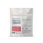 A white resealable pouch of True Grace Fuel her RapidMix Creatine + Magnesium Supplement Powder features supplement facts, usage details, and benefits. OptiCreatine and Women Owned logos, icons, and a pink area highlight lean muscle and bloat-free perks.
