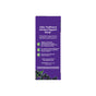 A purple product box labeled Natures Way Sambucus Traditional Immune Syrup features elderberry images, immune support benefits, and nutrition details in white text, highlighting its traditional immune support on a clean white background.