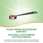 A metal measuring spoon filled with Natures Way Beet Root Powder is shown above text highlighting plant-based antioxidant support, naturally occurring phytonutrients, and healthy antioxidant pathways. FDA evaluation disclaimer appears below.