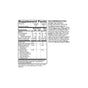 Supplement Facts for Sambucus Kids Cough + Immune Elderberry Syrup by Nature’s Way: includes serving size, nutritional info, ingredients, dosage for children, and immune support details. Text is black on a white background.
