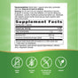 Nature’s Way Berberine with Cinnamon label shows dosage, warnings, and Supplement Facts. Vegan, dairy-free, gluten-free icons highlight its benefits—crafted for metabolic and cardiovascular health with no artificial colors or flavors.