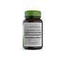 A brown Nature’s Way Berberine with Cinnamon bottle with a green cap displays a white label listing supplement facts, ingredients, dosage, and warnings in black text; supports metabolic and cardiovascular health.