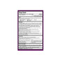 The drug facts label for Natures Way Umcka® Cold Relief Chewables lists active ingredients, uses, warnings, directions, and other details for homeopathic relief of upper respiratory symptoms. A contact phone number appears at the bottom.