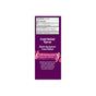 A purple box of Nature’s Way Cold Relief Syrup, a homeopathic multi-symptom cold medicine with clinically proven Pelargonium sidoides 1X to help shorten colds; drug facts appear at the top.