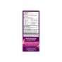 The back of a Natures Way Umcka® Cough Relief Syrup box shows dosage instructions, drug facts, and ingredients. The bottom highlights Multi-Symptom Cough Relief with Pelargonium sidoides in a proprietary plant-based formula.