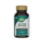 Nature’s Way Lactose Defense Digestive Enzymes, 100 capsules, comes in a green-labeled bottle. It supports lactose digestion and helps prevent gas and bloating from dairy.