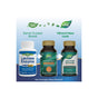 Three Nature’s Way bottles are shown: the classic white Lactase Enzyme bottle evolves to new dark bottles as Lactose Defense Digestive Enzymes—supporting lactose digestion to help prevent gas and bloating. Same trusted brand, vibrant new look.