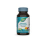 A bottle of Natures Way Urinary dietary supplement with a blue and green label, blue cap, and cranberry image. Contains 100 vegan capsules to support urinary tract health using pure botanicals.