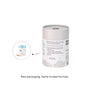 A new cylindrical Dirty Labs Bio Enzyme Laundry Booster package, featuring advanced enzyme technology, is shown replacing the old box packaging on the left. Text below reads, “New packaging. Same trusted formula.”.