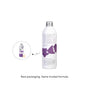 A sleek silver bottle adorned with purple accents represents the new packaging for Dirty Labs Bio Laundry Detergent with Phytolase® – Jasmine, Matcha, Vetiver, displayed beside a small image of the previous packaging. The text below states: New packaging. Same trusted bio laundry detergent formula.