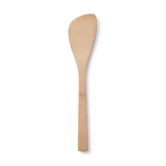 The Bambu Give it a Rest Spatula features a flat, angled tip and a long handle, displayed against a white background.