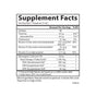 A supplement facts label for Carlson Labs Cod Liver Oil shows a 1 teaspoon (5 mL) serving, listing calories, fat, vitamins A, D, E, and omega-3s including EPA and DHA, plus additional nutrients per serving.