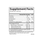 Supplement Facts for Elite Omega 3 Gems by Carlson Labs: Serving size is 2 soft gels. Provides calories, fat, protein, vitamin E, Norwegian omega-3 fish oil with EPA (800mg) and DHA (600mg) for heart health, plus other ingredients.