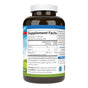 A brown bottle of Carlson Labs Magnesium Gels features a white and blue label with supplement facts, ingredients, directions, and certifications. Each soft gel provides 400 mg magnesium to support healthy muscle function. Serving size: one soft gel.