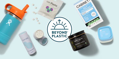 Shop Beyond Plastic™ and earn 4% (VIPs earn 16%) back in Green Rewards