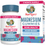 A bottle and box of MaryRuth’s Magnesium Calm Gummies, Calm flavor, featuring “2 Month Supply,” “Bone Health,” and “Agar Based” on the packaging, with floral accents and a woman’s illustration—specially crafted Magnesium Calm Gummies by MaryRuth's designed to support bone health and promote muscle relaxation.