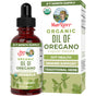 MaryRuth's Oil of Oregano Liquid Drops for gut health and immune support are blended with organic extra virgin olive oil. The bottle and box indicate a 6–7 month supply and display USDA organic certification.