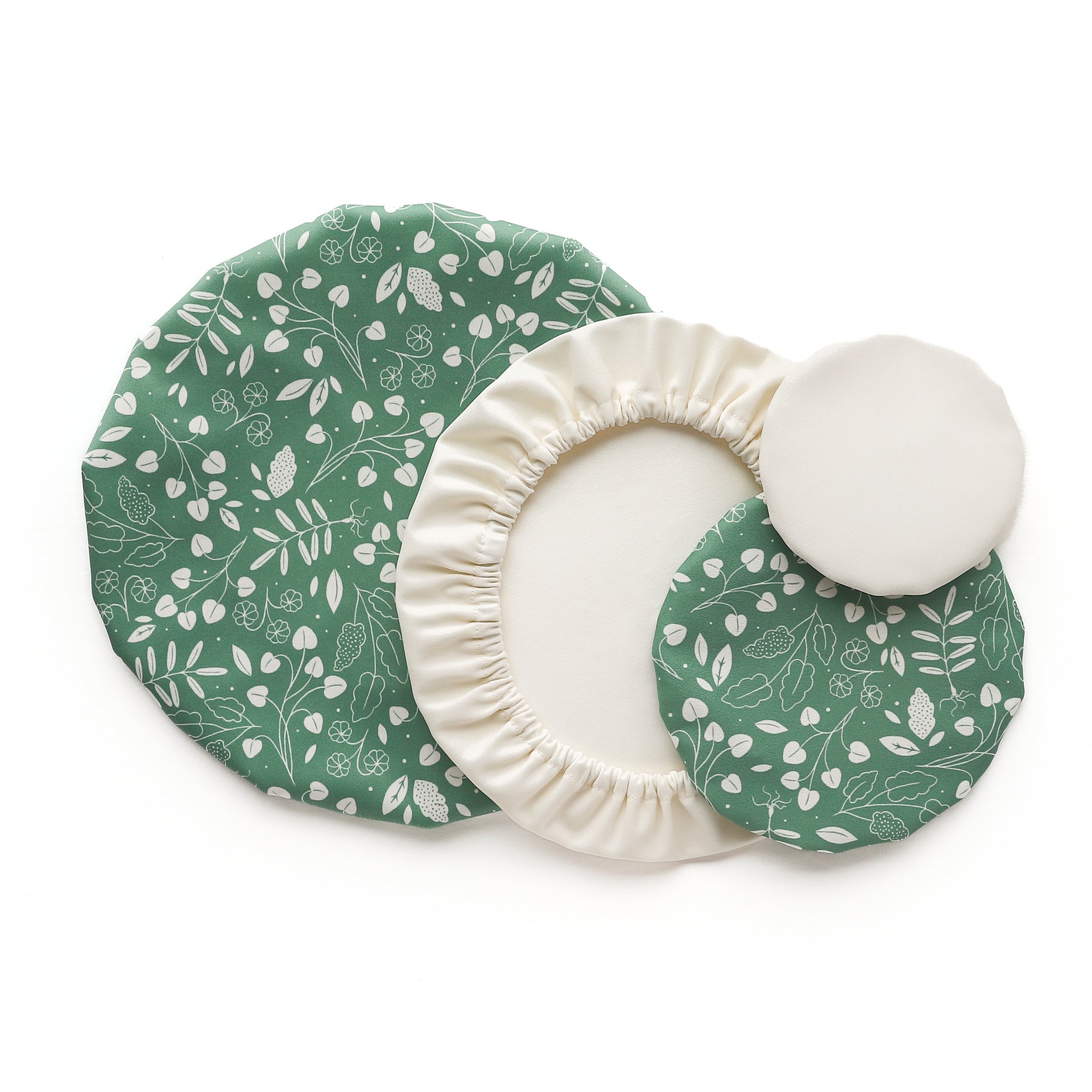 Reusable Bowl Covers - Upcycled Materials, 4-Pack