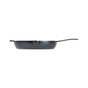 The Lodge Blacklock Blacklock Triple Seasoned Skillet is a lightweight cast iron skillet with a long handle, triple seasoned for durability, shown from the side on a white background.
