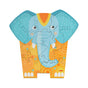 HABA 2-in-1 Wooden Puzzle - Elephant, 3+ Years, shaped like an elephant with blue ears and a patterned orange body.