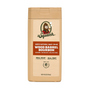 A beige Dr. Squatch Body Wash bottle in Wood Barrel Bourbon scent, real soap, paraben-, phthalate-, and sulfate-free, with a cartoon lumberjack logo and claims of all-day moisturization.