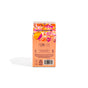 A pink and orange rectangular package with floral designs from Grove Co.'s Hand Soap Refill - Summer Collection stands upright, featuring eco-friendly symbols, recycling info, and details about its tropical-scented, aloe vera plant-based formula.