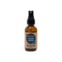 Grove Co. 2-in-1 Wrinkle Release - Travel Size comes in a brown bottle with a black nozzle and beige label, fragrance free and ideal for travel, shown standing upright against a white background.