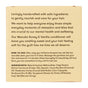 The back of the Anihana Conditioner Bar (Regular Hair) box highlights its nourishing benefits, how to use it, and key ingredients like vanilla—making it an ideal sustainable hair care option.