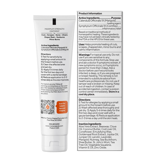 2-Pack) Natural Skin Repair Care Cream Salve - Wounds Burns Rashes 2-Pack) Natural Skin Repair Care Cream Salve - Wounds Burns Rashes