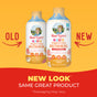 Two bottles of MaryRuth's Kids Nighttime Multimineral Liquid - Supports Immune Function* are displayed side by side, labeled “old” and “new” to highlight the updated packaging for this sugar-free kids bedtime supplement. Text reads: “NEW LOOK, SAME GREAT PRODUCT. *Packaging May Vary.”.