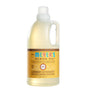 A 64 fl oz bottle of Mrs. Meyer’s Baby Laundry Detergent in Baby Blossom scent, designed with a yellow floral label and marked for 74 loads, is made with naturally derived ingredients to brighten colors and remove tough stains—ideal for all your baby laundry needs.