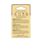 Back of a Burt’s Bees Lip Balm Cozy Season package shows features, ingredients for three flavors, and notes its 100% natural, cruelty-free, recyclable, and free from parabens, phthalates, petrolatum, and SLS.