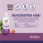 Bottle of MaryRuth’s Nighttime MultiMineral Liquid + Skin Renew for bone health next to a strawberry and blueberries, showing suggested use, adult dosage, and icons for soy-free, gluten-free, and nut-free certification.