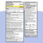 The drug facts label for GENEXA Infants Pain and Fever details active ingredient, uses, warnings, dosing by weight/age, storage instructions, inactive ingredients, and provides a helpline for questions about infant pain or fever relief.