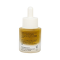 A dropper bottle filled with yellow Nectar Serum with Natural Retinol and Tallow by Hearth and Homestead, enriched with omega fatty acids, featuring a white label that displays usage instructions and manufacturer information; the dropper cap is also white.