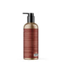 A brown plastic pump bottle of ATTITUDE super leaves 2in1 Shampoo & Body Wash, with a black dispenser, is shown from the back. Product info and ingredients are printed in small white text; features Naturally Sourced Ingredients like Sage & Rosemary. Plain white background.