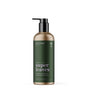 A bottle of ATTITUDE super leaves essential oils Shampoo Hydrating, with a black pump and dark green label featuring Peppermint & Sweet Orange, sits on a plain white background. This vegan shampoo contains essential oils.