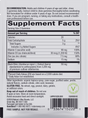 Supplement Facts label for Natures Way Sambucus Immune Gummy - Sample lists serving size, calories, sugars, vitamins, black elderberry extract. Includes dosage and allergen info. Vegan & gluten-free symbols—elderberry gummies for adult immune support.