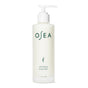 A white 5 fl oz (150 mL) pump bottle labeled OSEA in green text contains OSEA Anti-Aging Body Balm, designed to improve skin elasticity. The bottle stands upright on a white background.