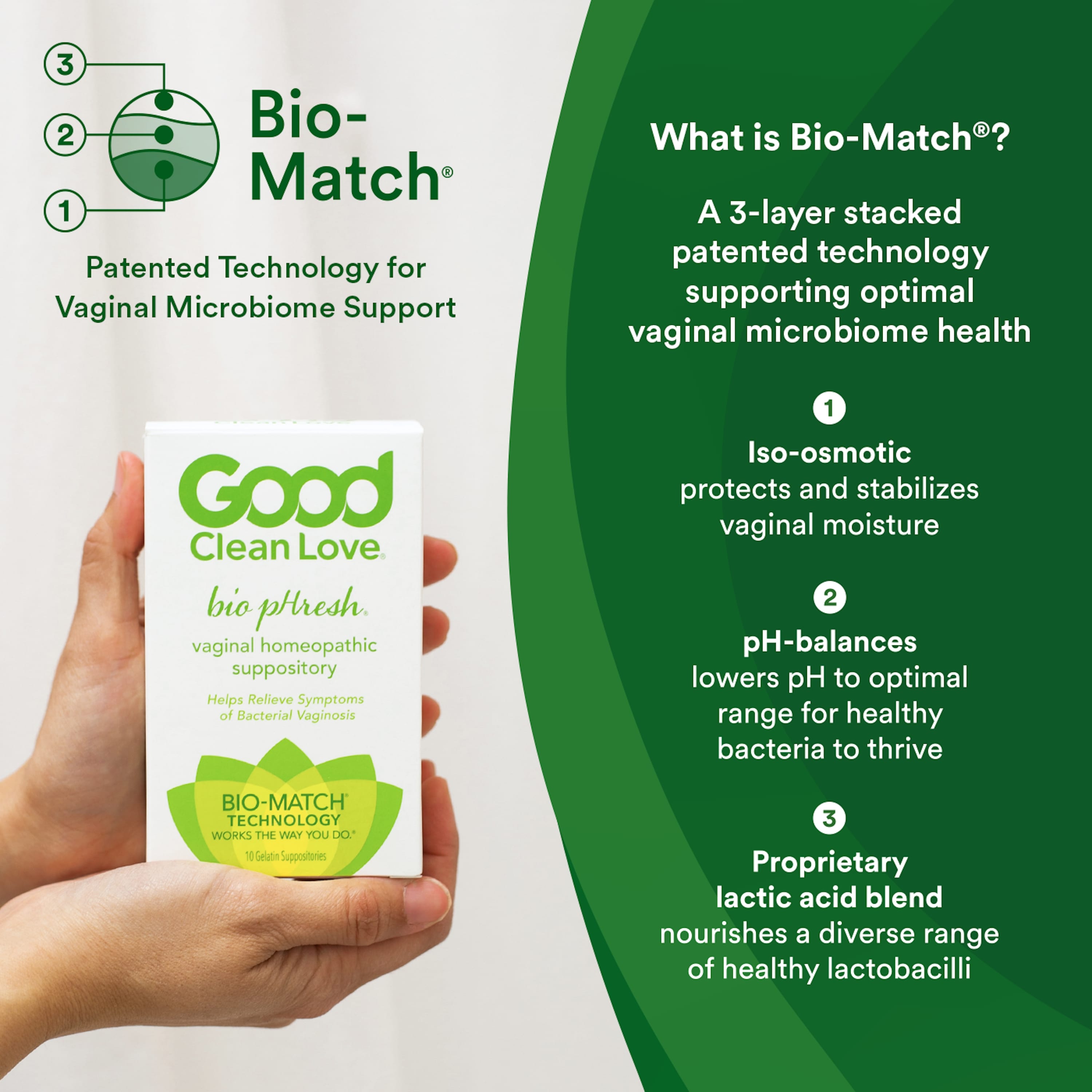 Good Clean Love BiopHresh Vaginal Suppository - Thumbnail 2